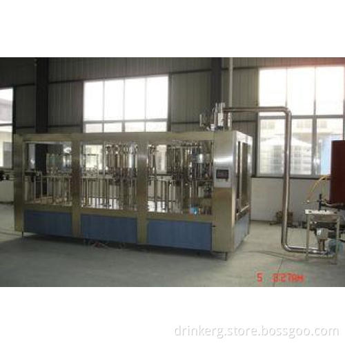 Automatic Juice Pulp Balanced Pressure Filling Machinery wi